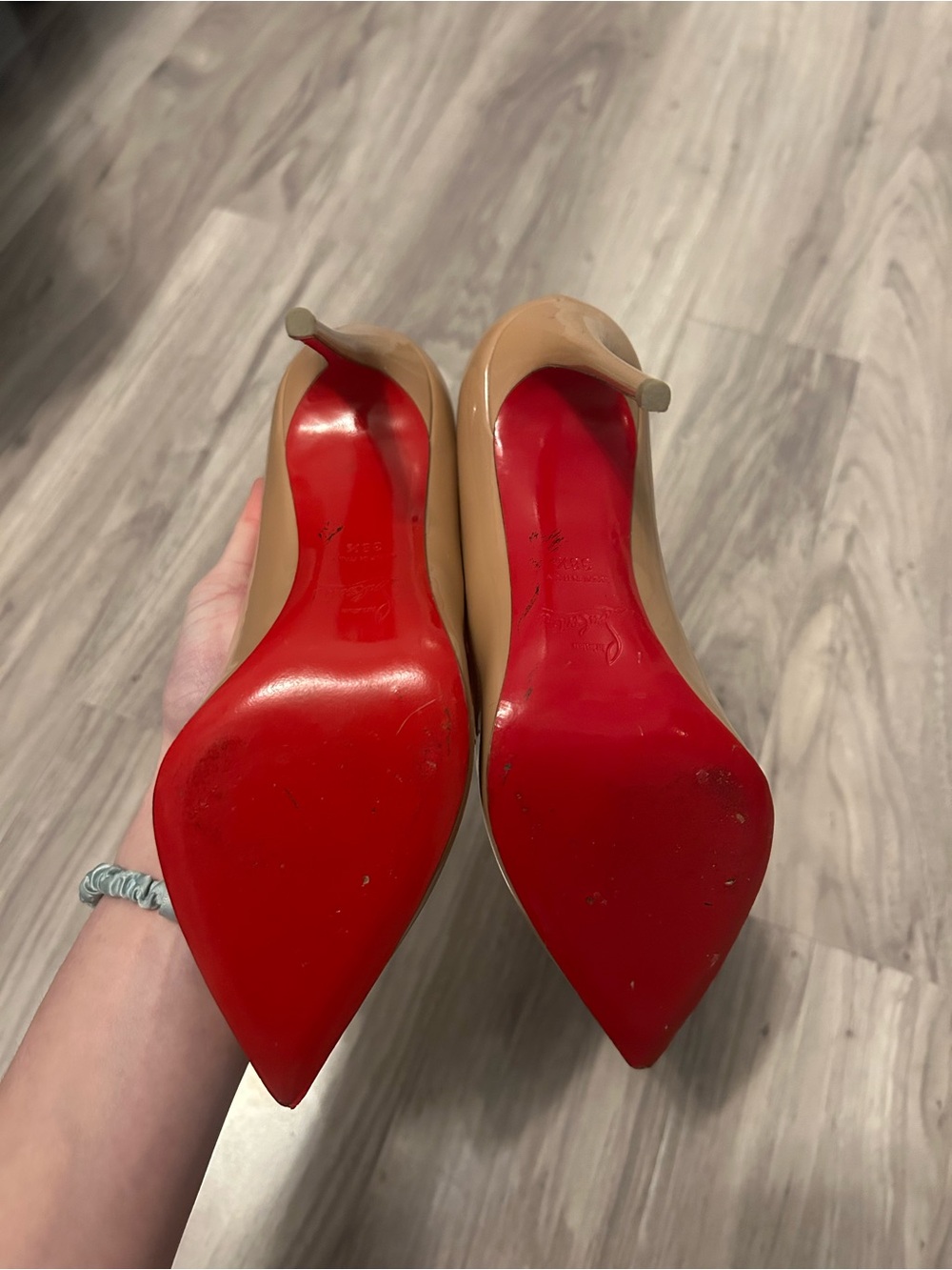 Christian Louboutin Hot Chick 100mm Patent Leather Pumps